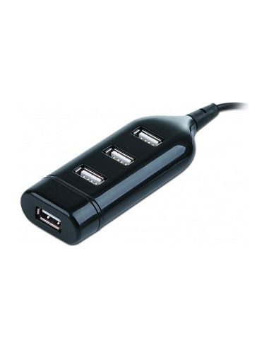 HUB extern GEMBIRD, porturi USB: USB 2.0 x 4, conectare prin