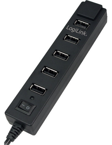 HUB extern LOGILINK, porturi USB: USB 2.0 x 7, conectare prin