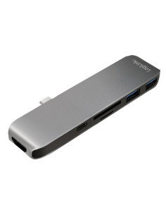 HUB extern LOGILINK, porturi USB: USB 3.0 x 2, USB 3.1 Type C