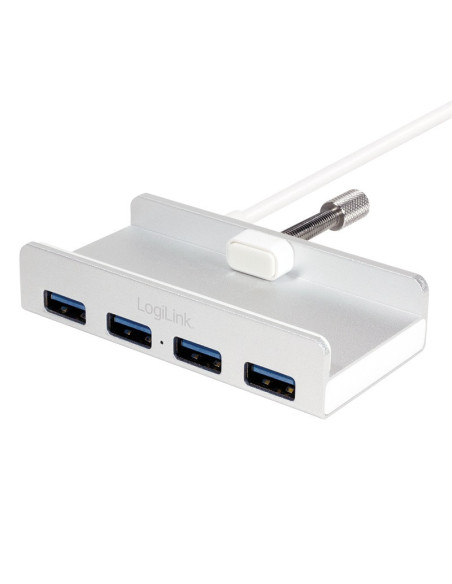 HUB extern LOGILINK, porturi USB: USB 3.0 x 4, conectare prin