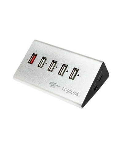 HUB extern LOGILINK, porturi USB: USB 2.0 x 4, Fast Charging