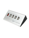 HUB extern LOGILINK, porturi USB: USB 2.0 x 4, Fast Charging