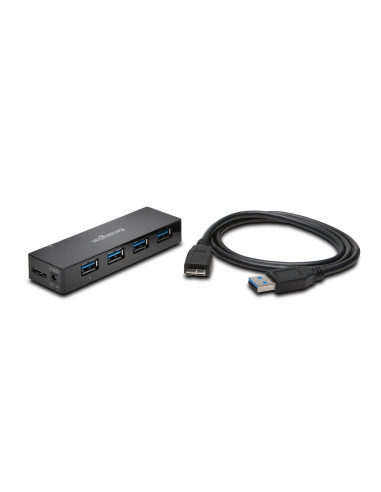 HUB extern KENSINGTON, porturi USB: USB 3.0 x 4, conectare prin