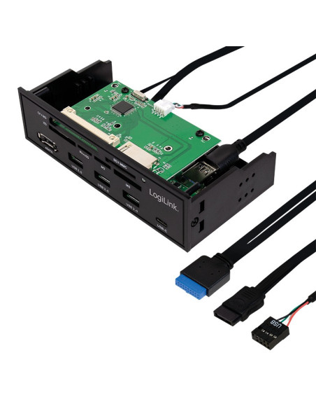 HUB intern LOGILINK, porturi USB: USB 3.0 x 3, USB Type C