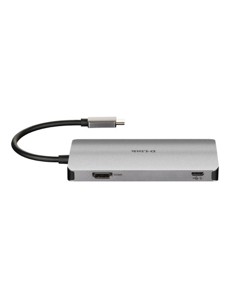 HUB extern D-LINK, porturi SD/microSD Dual Card Reader x 1, USB