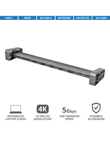HUB extern TRUST, porturi USB USB 3.2 x 4, USB 3.2 Type-C x 2