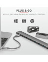 HUB extern TRUST, porturi USB USB 3.2 x 4, USB 3.2 Type-C x 2