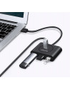 HUB extern Ugreen, "CR113" porturi USB: USB 3.0 x 4, conectare