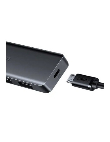 HUB extern Ugreen, "CM219" porturi USB: USB 3.0 x 4, conectare