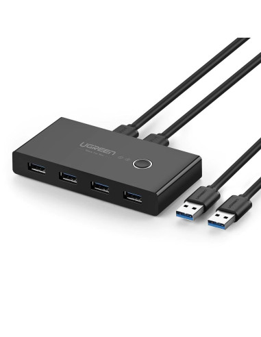 HUB extern Ugreen, "US216" porturi USB: USB 3.0 x 4, conectare