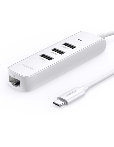 HUB extern Ugreen, "CM416" conectare prin USB Type-C, 1 x RJ-45