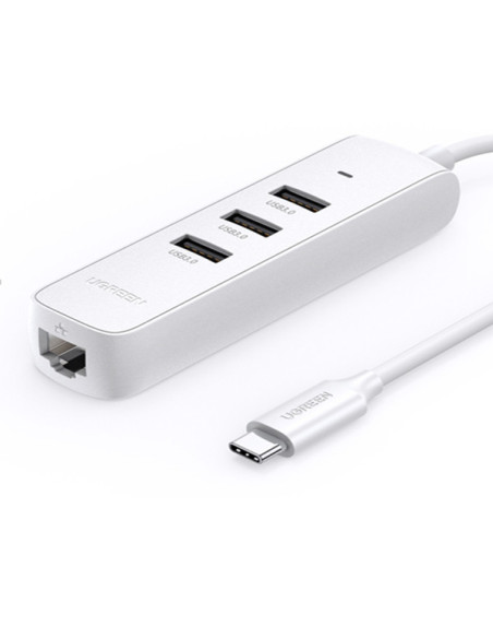 HUB extern Ugreen, "CM416" conectare prin USB Type-C, 1 x RJ-45