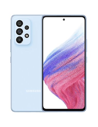 Smartphone Samsung Galaxy A53 DS, 5G, 256GB, Dual SIM, Awesome Blue