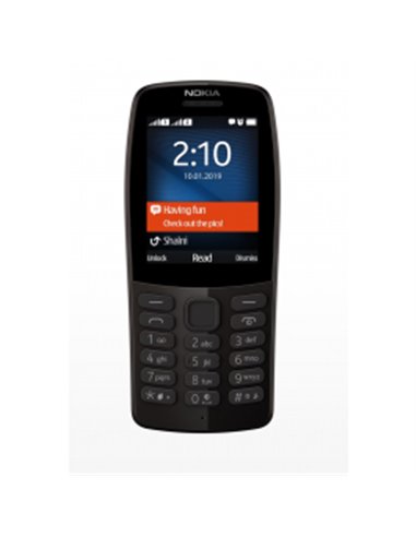 Telefon cu butoane Nokia 210, Dual SIM, 16 MB, 2G, OEM, Negru