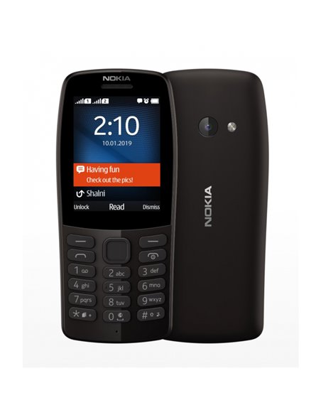 Telefon cu butoane Nokia 210, Dual SIM, 16 MB, 2G, OEM, Negru