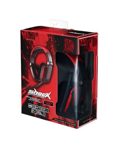 Casti Tt eSPORTS SHOCK rosii,HT-SHK002ECRE