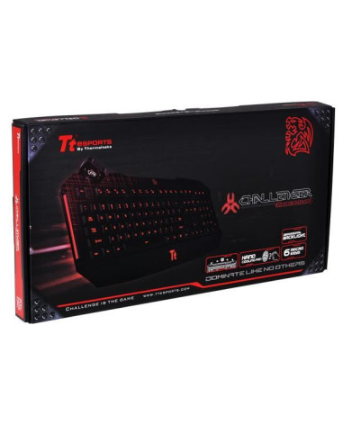 Tastatura Tt eSPORTS Challenger Illuminated,KB-CHL002USB