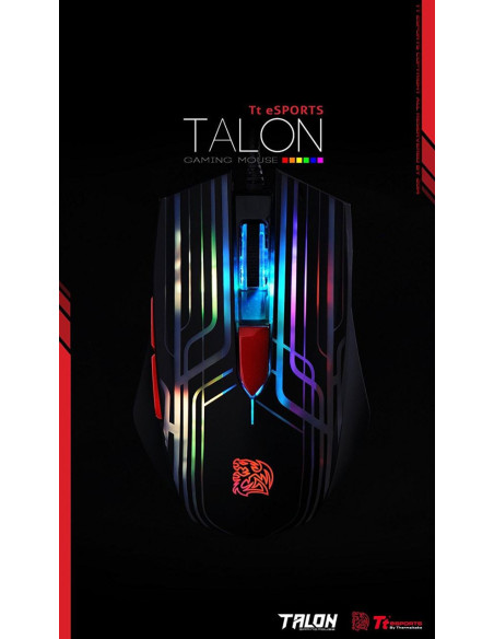 Mouse gaming Tt eSPORTS Talon negru,MO-TLN-WDOOBK-01