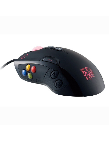 Mouse gaming Tt eSPORTS Volos negru,MO-VLS-WDLOBK-01