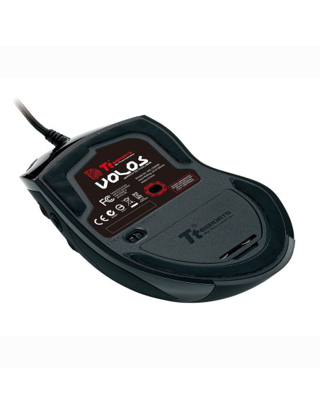 Mouse gaming Tt eSPORTS Volos negru,MO-VLS-WDLOBK-01