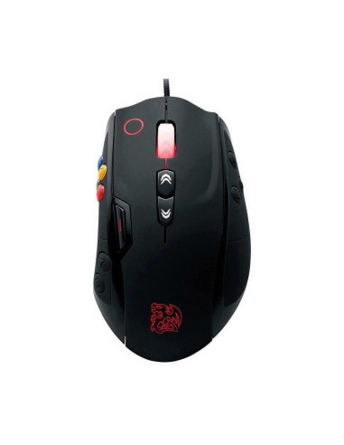 Mouse gaming Tt eSPORTS Volos negru,MO-VLS-WDLOBK-01