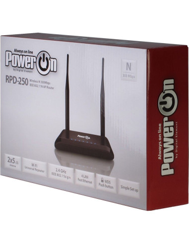 Router wireless Inter-Tech PowerOn RPD-250,RPD-250