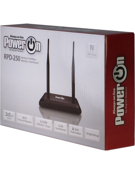 Router wireless Inter-Tech PowerOn RPD-250,RPD-250