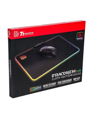 Mousepad gaming Tt eSPORTS Draconem RGB textil,MP-DCM-RGBSMS-01