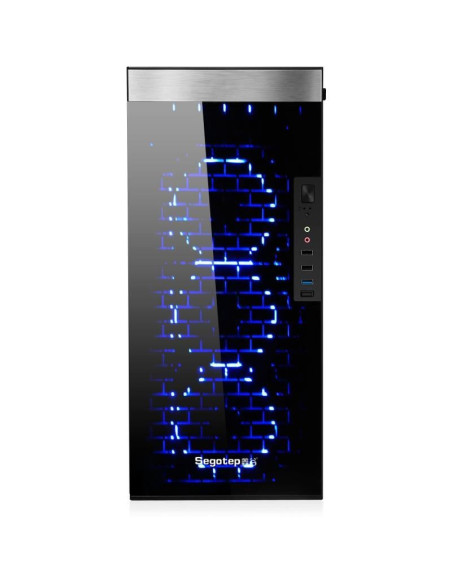 Carcasa Segotep SG-K8 neagra,SG-K8-BK