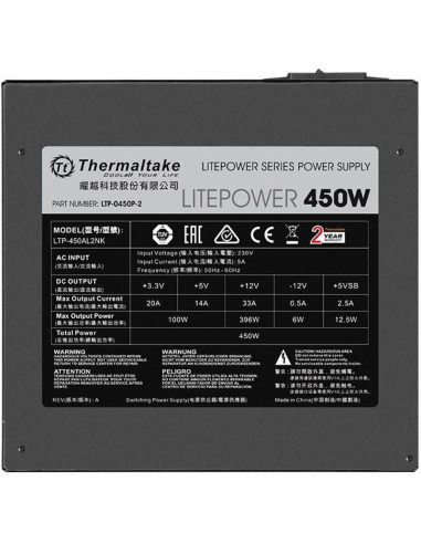 Sursa Thermaltake Litepower 450W,LTP-0450P-2