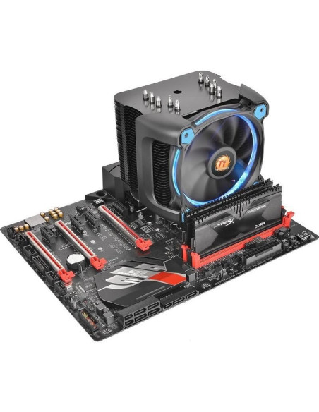 Cooler procesor Thermaltake Riing Silent 12 Pro iluminare