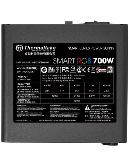 Sursa Thermaltake Smart RGB 700W,SPR-0700N