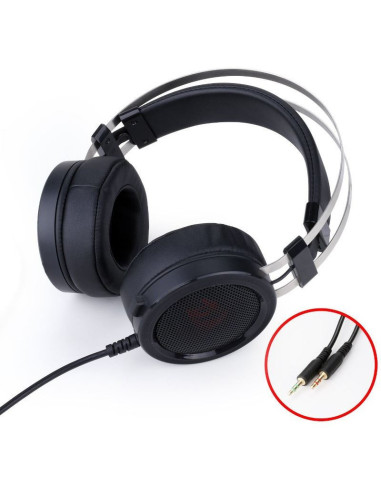 Casti Redragon Scylla negre,H901-BK