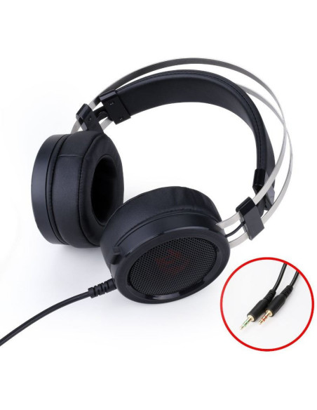 Casti Redragon Scylla negre,H901-BK