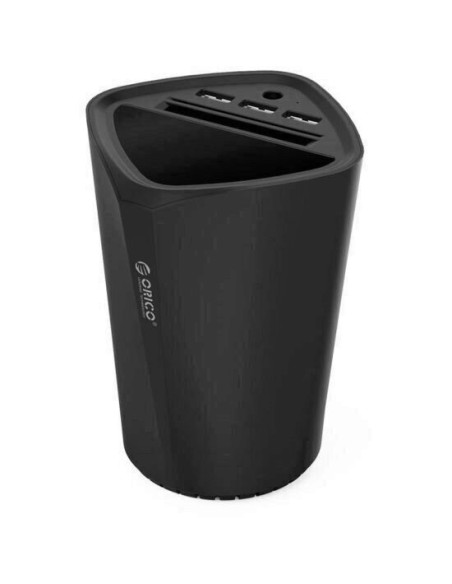 Incarcator Auto Orico UCH-C3 3 Port negru,UCH-C3-V1-BK