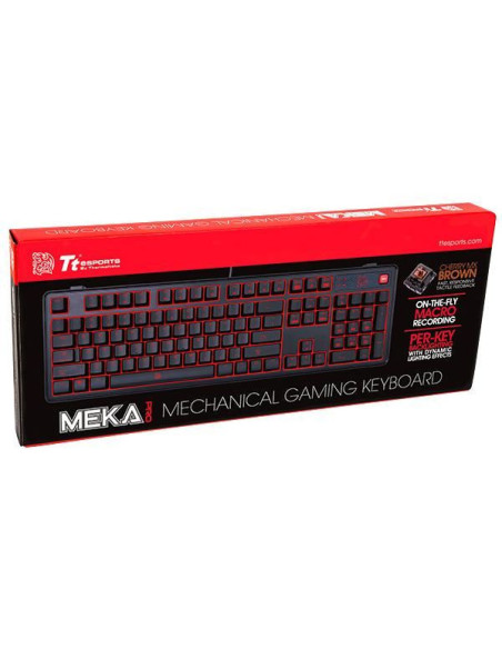 Tastatura mecanica Tt eSPORTS Meka Pro neagra, switch-uri