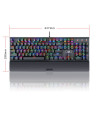 Tastatura mecanica Redragon Rahu RGB neagra,K567RGB-BK
