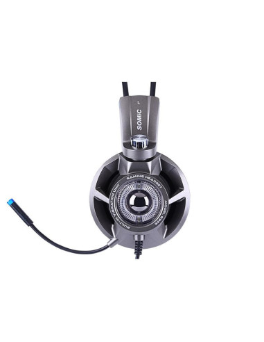 Casti Somic G955 gri,G955-GY