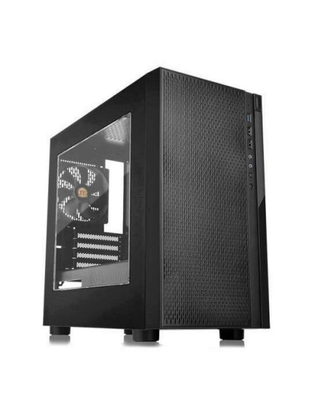 Carcasa Thermaltake Versa H18 Window neagra,CA-1J4-00S1WN-00