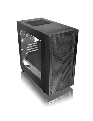 Carcasa Thermaltake Versa H18 Window neagra,CA-1J4-00S1WN-00