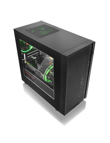 Carcasa Thermaltake Versa H18 Window neagra,CA-1J4-00S1WN-00