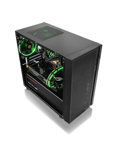 Carcasa Thermaltake Versa H18 Window neagra,CA-1J4-00S1WN-00