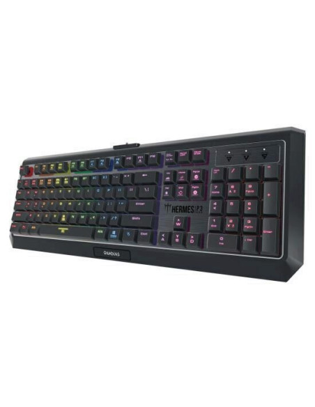 Tastatura mecanica Gamdias Hermes P3 iluminare RGB,HERMES-P3-BN