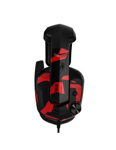 Casti Somic G909JD negre cu rosu,G909JD-BR