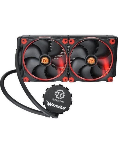 Cooler procesor cu lichid Thermaltake Water 3.0 iluminare rosie