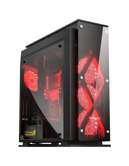 Carcasa Segotep T5 neagra Open Box,SG-T5-BK_OB