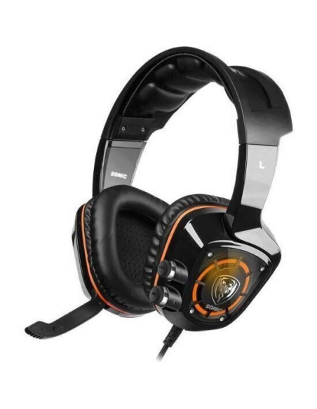 Casti Somic G910 negre Open Box,G910-BK_OB