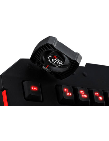 Tastatura gaming Tt eSports Challenger neagra Open