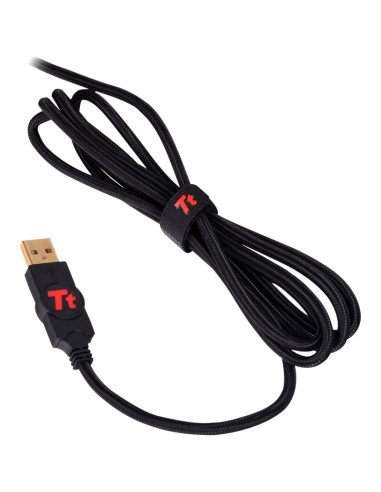 Tastatura gaming Tt eSports Challenger neagra Open