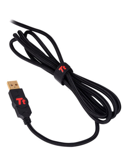 Tastatura gaming Tt eSports Challenger neagra Open